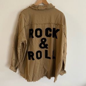 Stylish oversized shirt